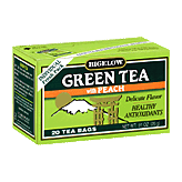 Bigelow  green tea with peach Left Picture